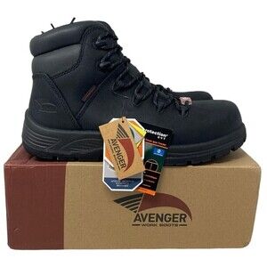 Avenger Mens Work Boot Composite Toe Puncture-Resistant Waterproof 9M NEW NIB